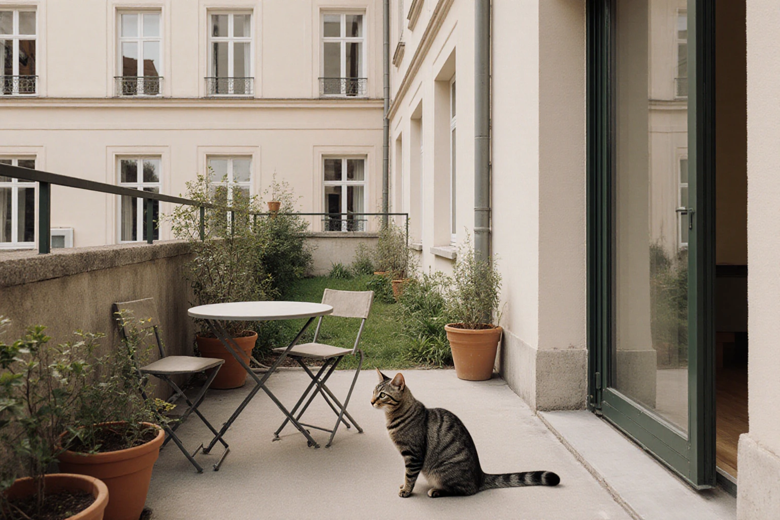Wiener Wohnung mit Terrasse und Haustier